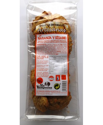 Galleta Artesa. Naranja...