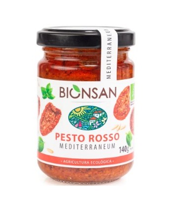 Pesto Rosso Con Piñones Bio...