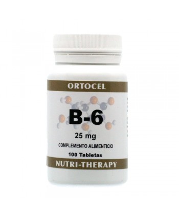 Vitamina B-6 25 Mg. 100 Tab.