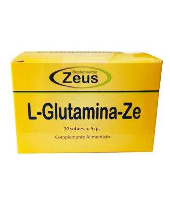 L-Glutamina-Ze 30 Sobres X5gr